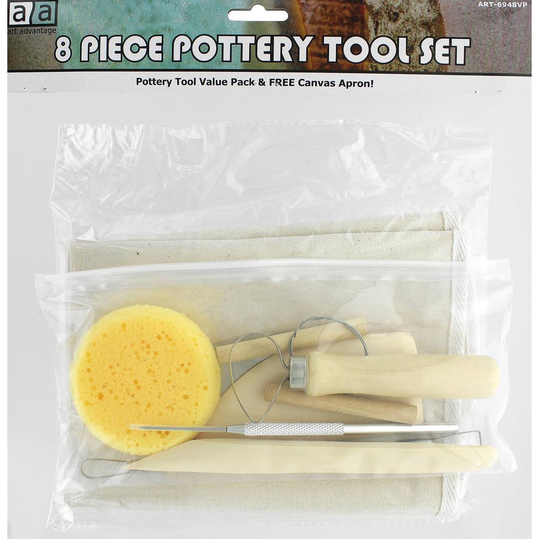 Art Advantage - 8 Piece Pottery Tool Set
