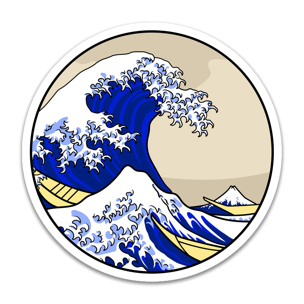 Sticker | Hokusai : Great Wave