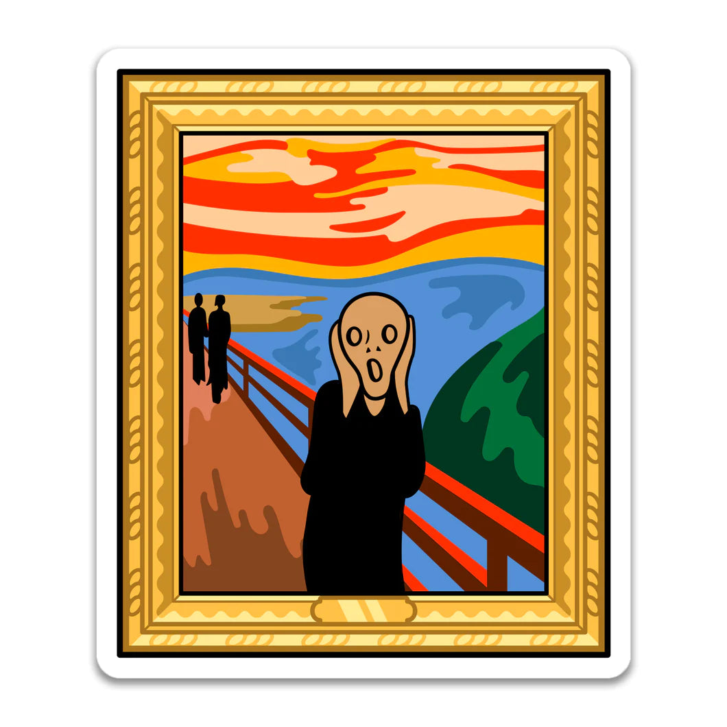 Sticker | Edvard Munch : Scream