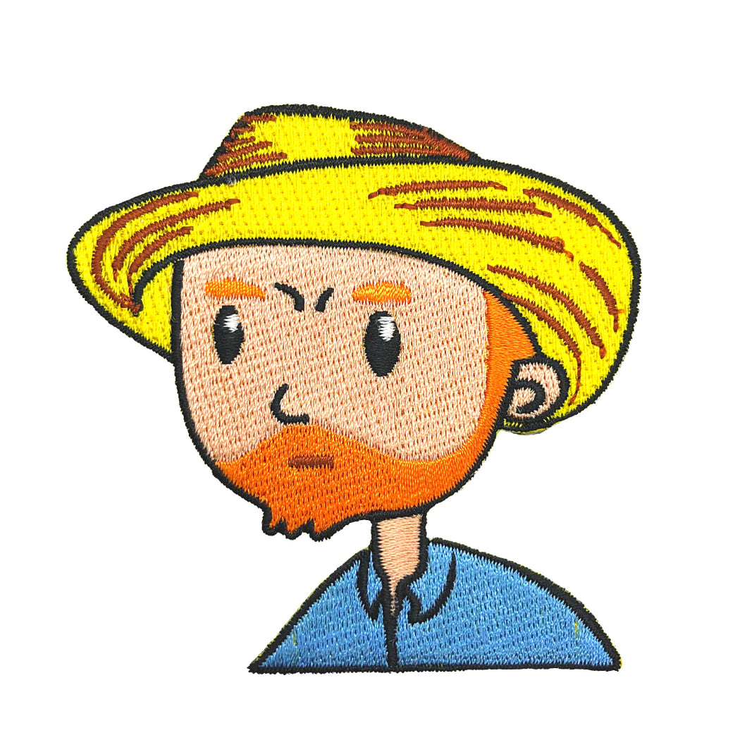 Patch | Vincent van Gogh : Self Portrait With Straw Hat