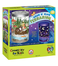 Load image into Gallery viewer, Creativity for Kids: Grow n Glow Terrarium Kit
