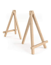Load image into Gallery viewer, Wood Mini Tripod - Small easel
