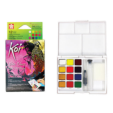 Koi Creative Art Colors (CAC) Watercolor Sets