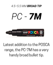 Load image into Gallery viewer, POSCA Acrylic Paint Markers - Large Point- PC-7M
