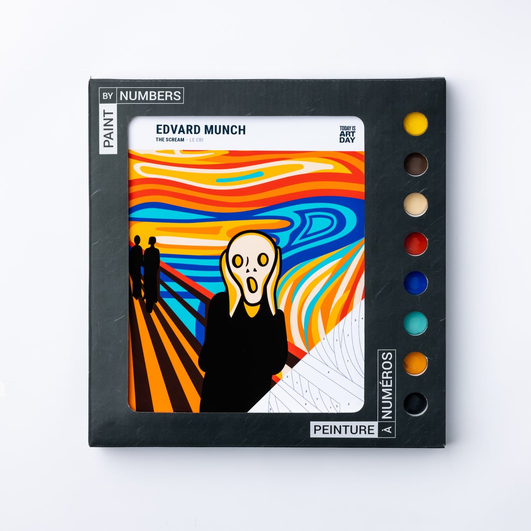 Paint by Numbers Kit - Edvard Munch - The Scream