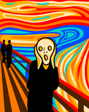 Load image into Gallery viewer, Paint by Numbers Kit - Edvard Munch - The Scream
