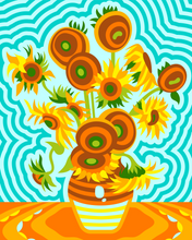 Load image into Gallery viewer, Paint by Numbers Kit - Sunflowers - Van Gogh
