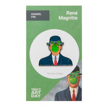 Load image into Gallery viewer, Pin Art History Collection | The Son of Man : René Magritte

