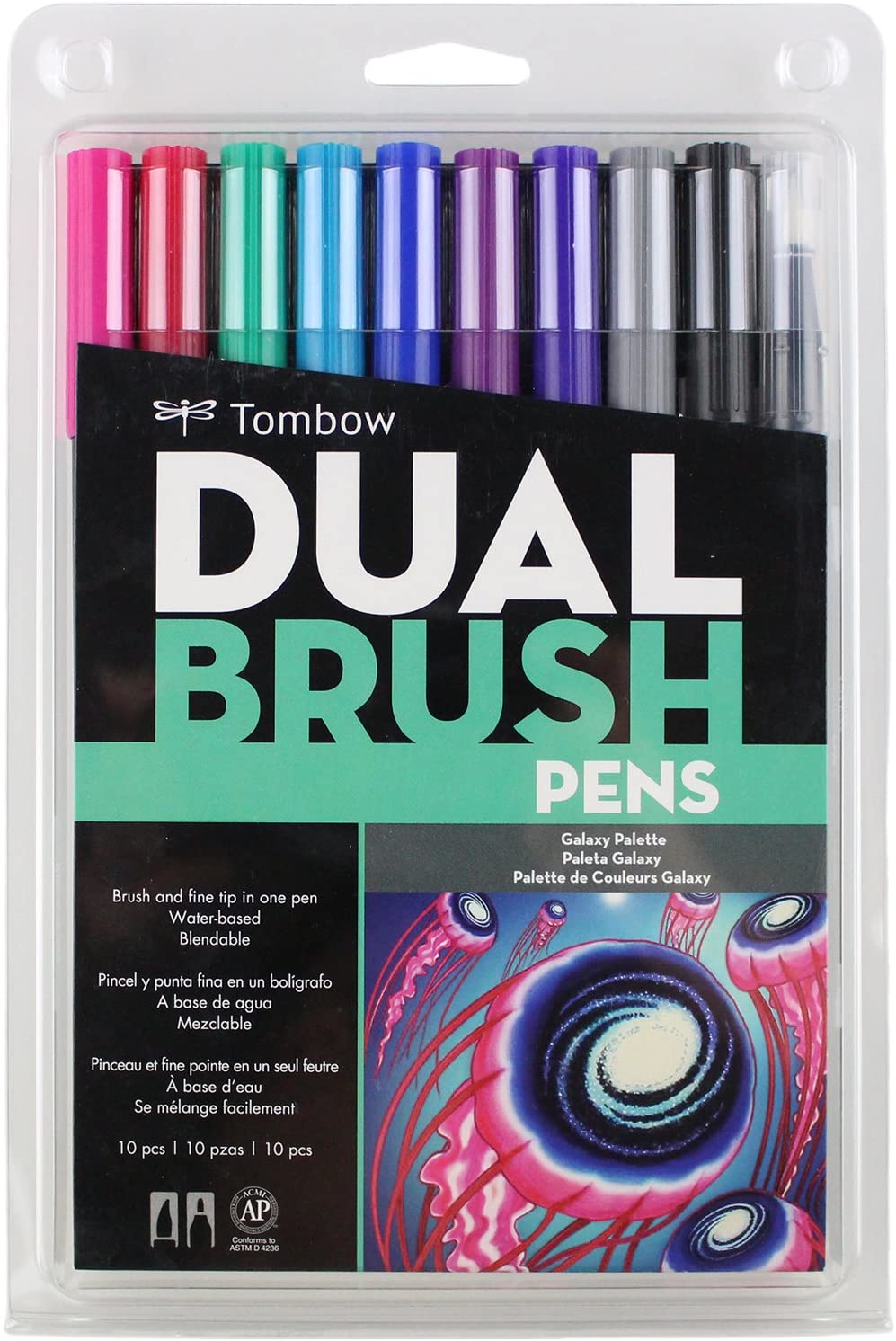 TOMBOW | DUAL BRUSH PENS 10 GALAXY PALETTE