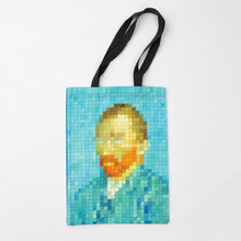 Load image into Gallery viewer, Tote Bag - Pixel Art - Van Gogh
