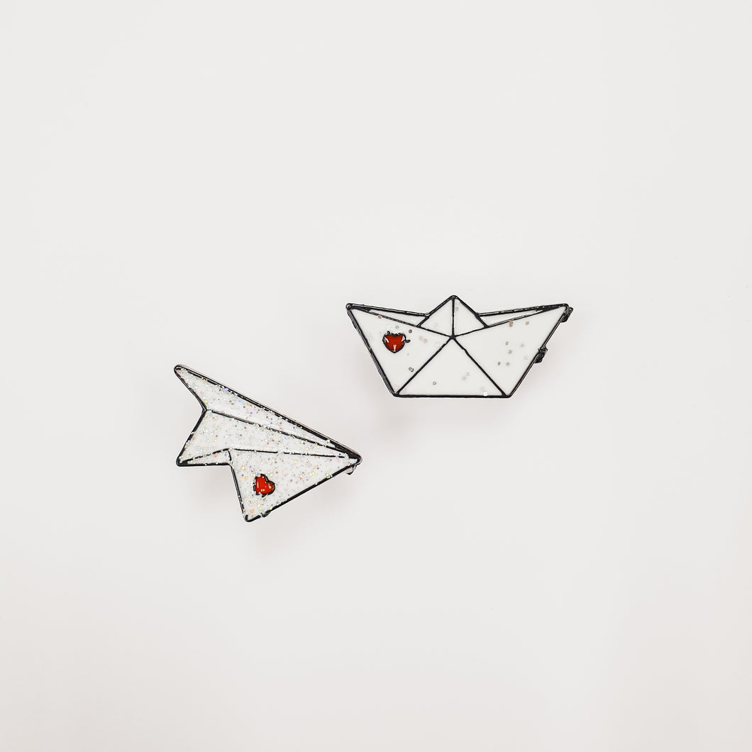 Pin de Aviones Origami