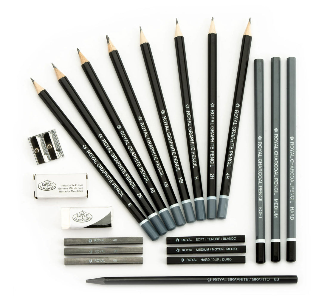 Royal & Langnickel Essentials Sketching Art Set - 21pc