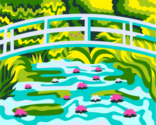 Load image into Gallery viewer, Paint by Numbers Kit - Waterlilies and Japanese Bridge by Monet
