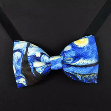 Load image into Gallery viewer, Lazo de vestir Starry Night Van Gogh
