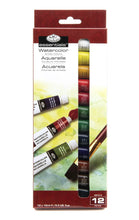 Load image into Gallery viewer, Royal &amp; Langnickel Essentials -  Artist Watercolor Paint 12ml, 12 Pack
