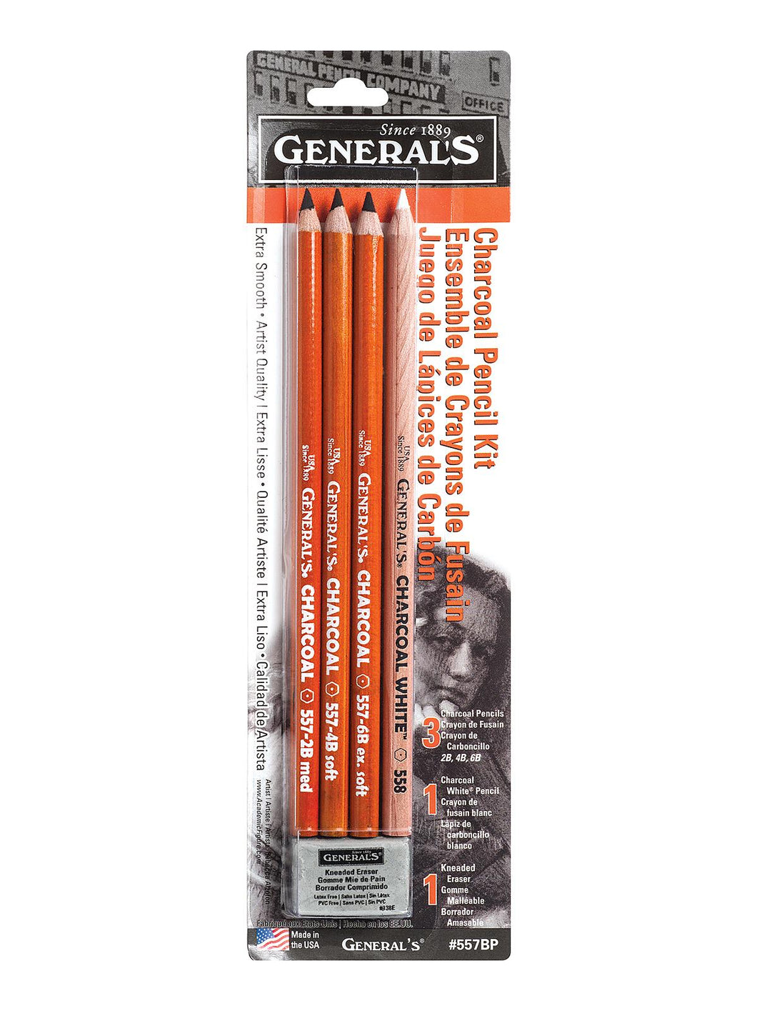 General’s Charcoal Pencil Kit