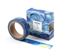 Load image into Gallery viewer, Washi Tape Vincent Van Gogh “Starry Night”
