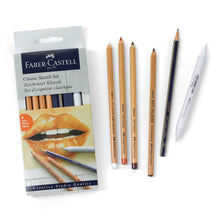 Load image into Gallery viewer, Faber-Castell Classic Sketch Set

