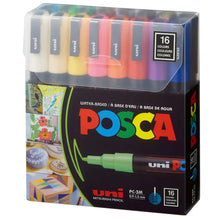 Load image into Gallery viewer, POSCA Paint Marker Sets, 16-Color PC-3M Fine Set
