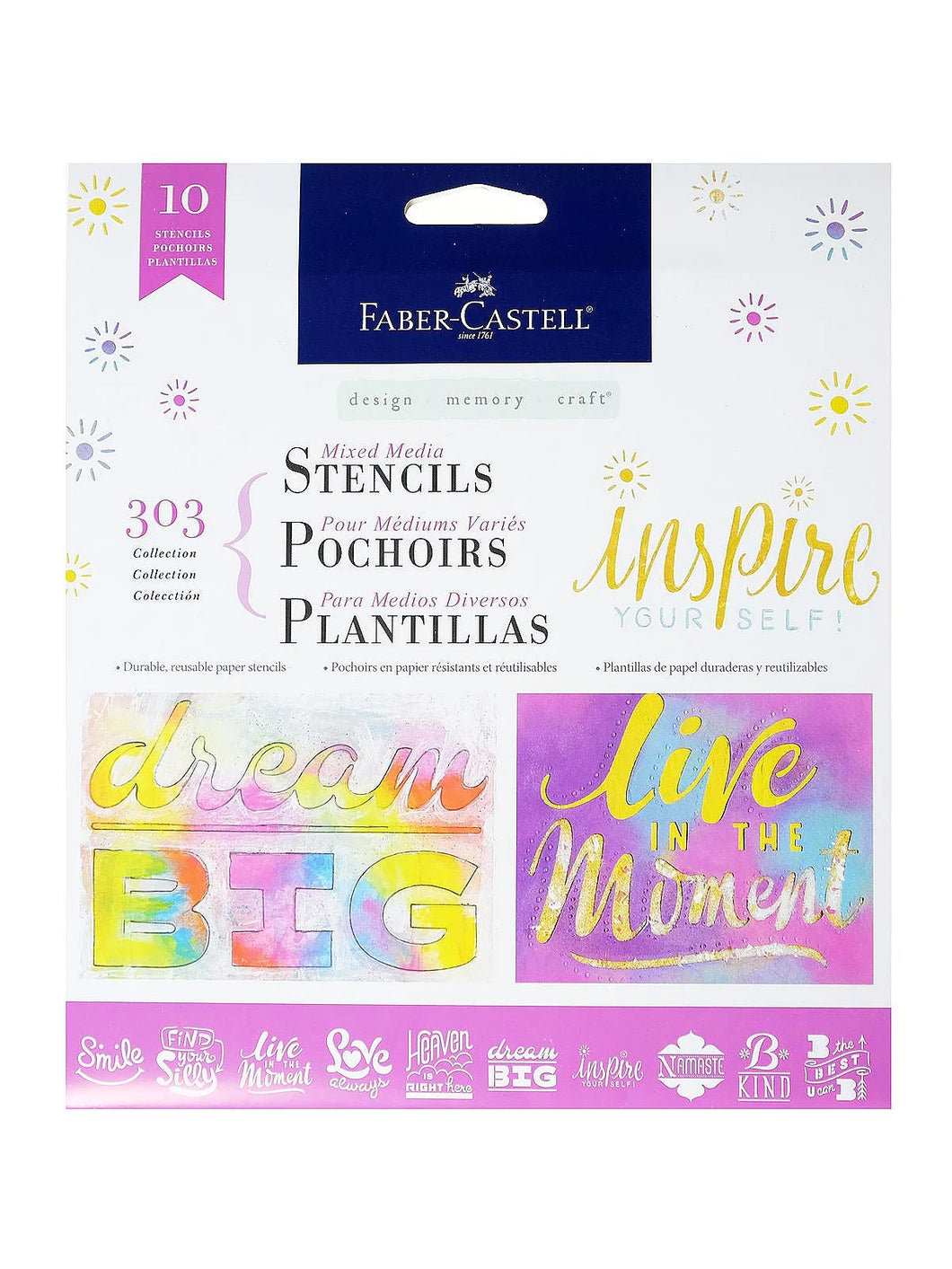 Faber-Castell Mixed Media Stencils Classic
