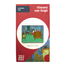 Load image into Gallery viewer, Pin Bedroom in Arles: Van Gogh - Art History Collection
