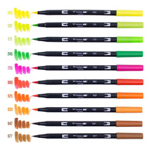 Load image into Gallery viewer, Tombow Dual Brush Pen Set, Citrus, 10PK
