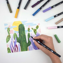 Load image into Gallery viewer, Tombow Dual Brush Pen Set, Desert Flora, 10PK
