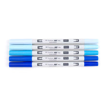 Load image into Gallery viewer, Tombow ABT PRO Alcohol Based Art Markers - Blue Tones, 5pk
