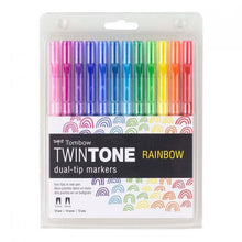 Load image into Gallery viewer, TwinTone Marker Set, 12-Pack Rainbow
